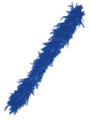 Blue Feather Boa Accessory