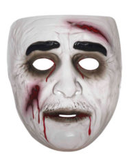Transparent Zombie Male Facepiece