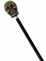 Bone Skull Cane Accessory