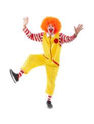 Adult Ronald Clown Costume