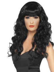 Curly Black Wig